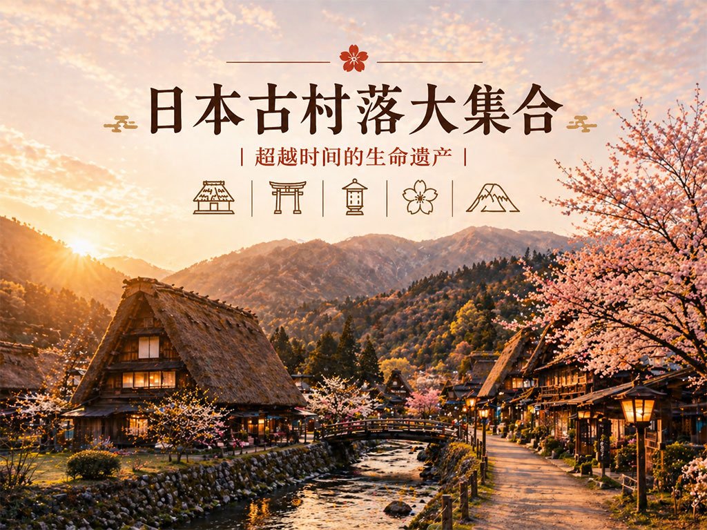 日本值得游览的古老村庄