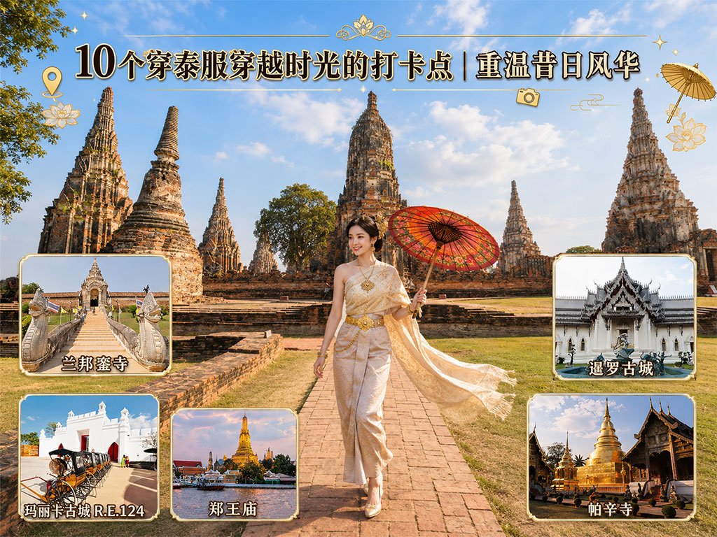 10个穿越时光的泰国传统服饰打卡地